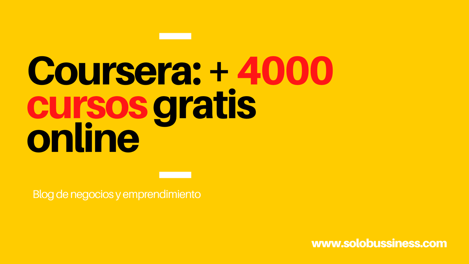 Coursera: +4000 Cursos Gratis Online