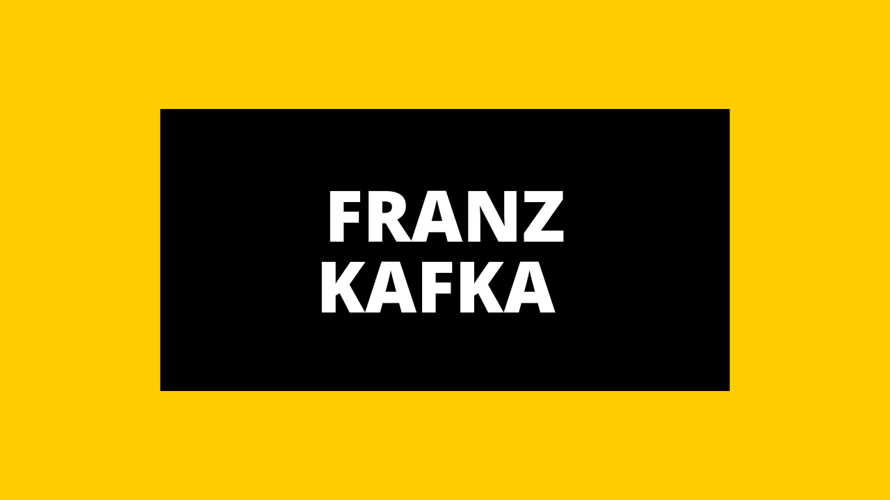 Libros de Franz Kafka