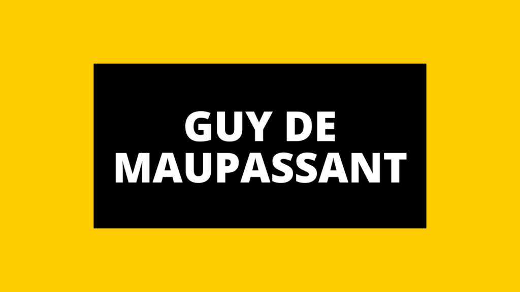 Libros de Guy de Maupassant