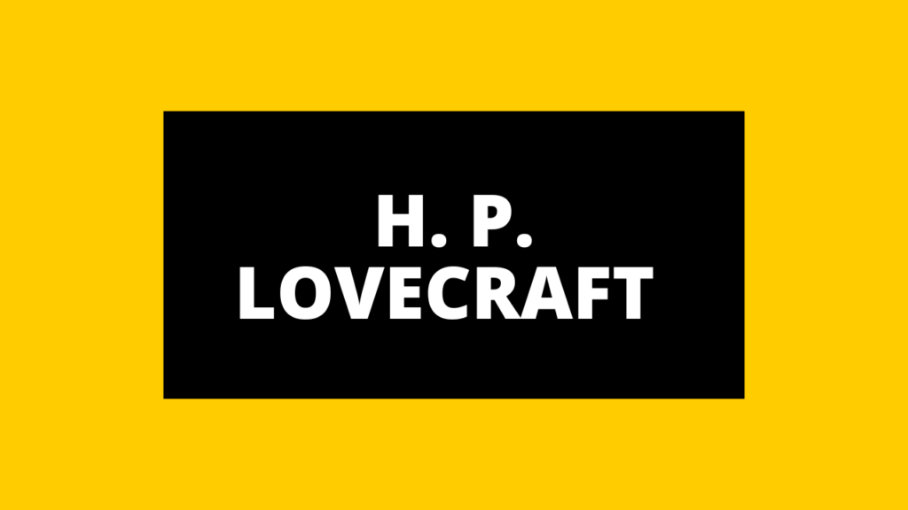 Libros de H. P. Lovecraft