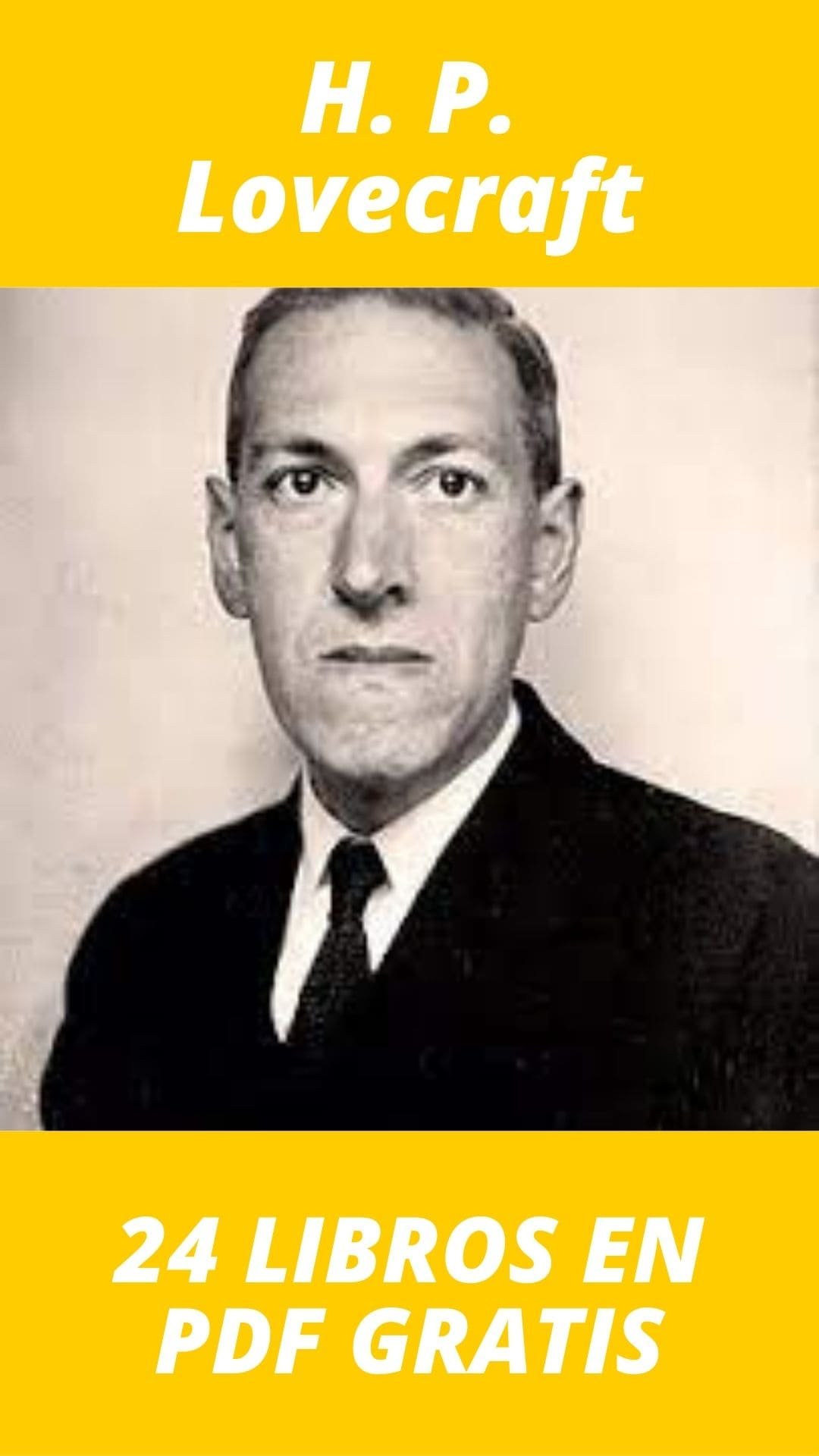 Libros de H. P. Lovecraft Gratis en PDF