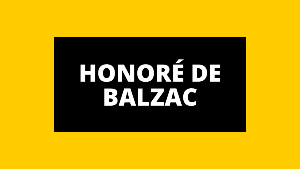 Libros de Honoré de Balzac