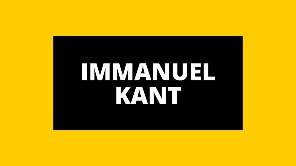 Libros de Immanuel Kant
