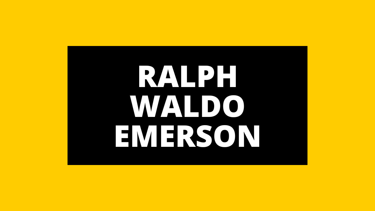 Libros de Ralph Waldo Emerson