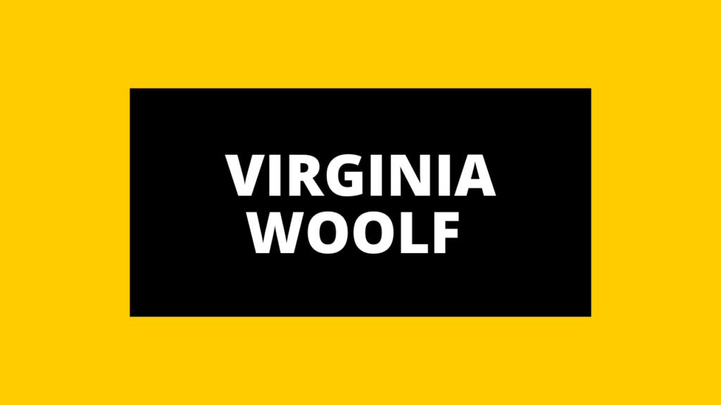 Libros de Virginia Woolf