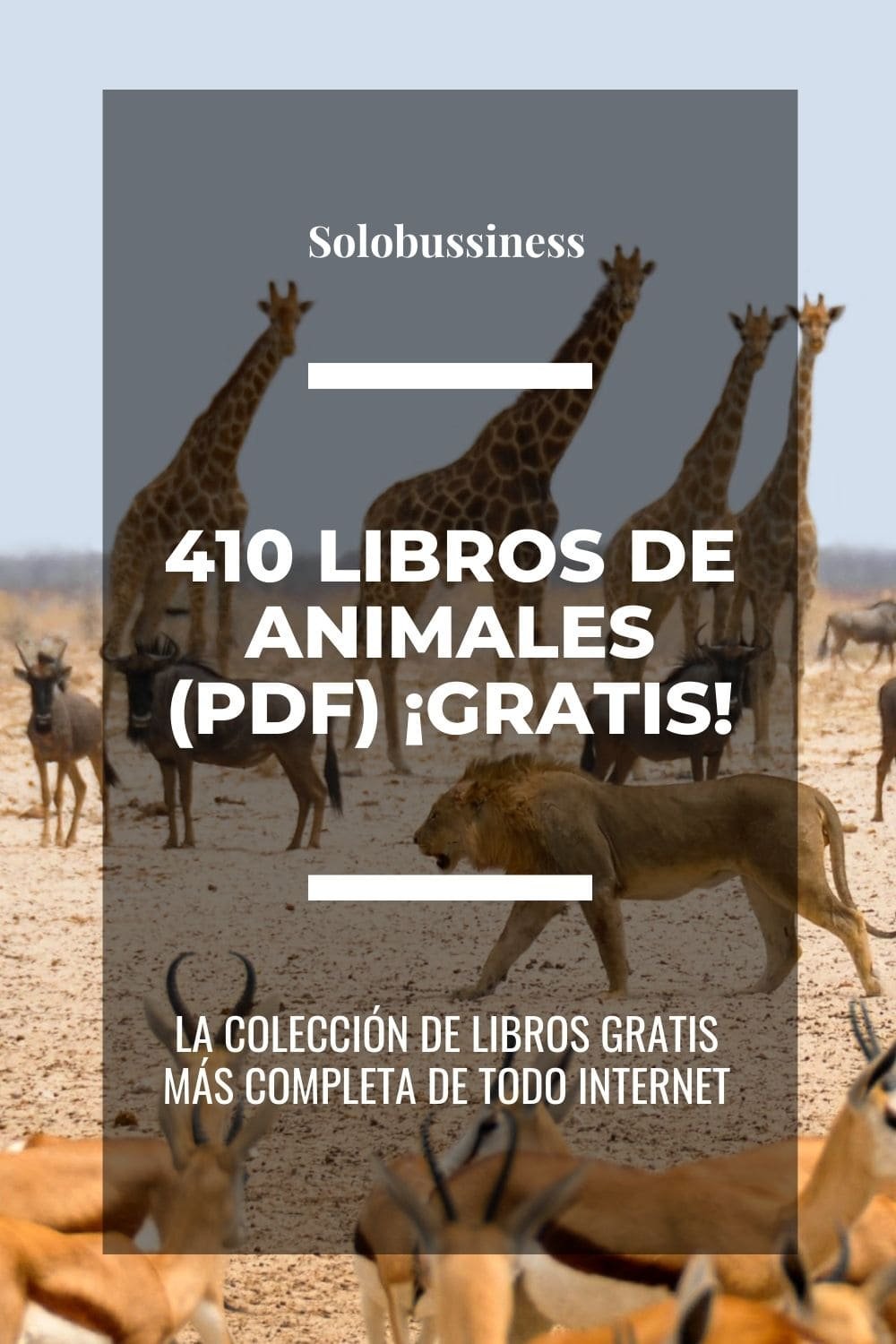 Libros de animales gratis en pdf