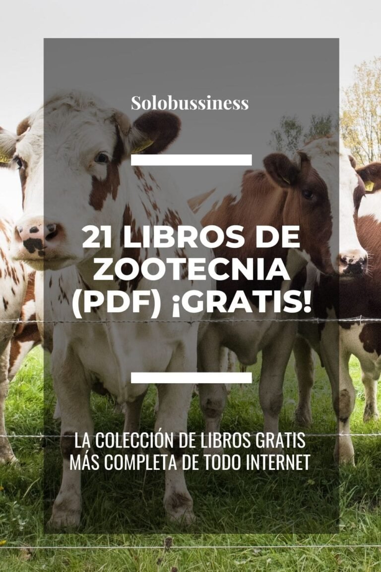 21 Libros De Zootecnia (PDF) ¡Gratis!