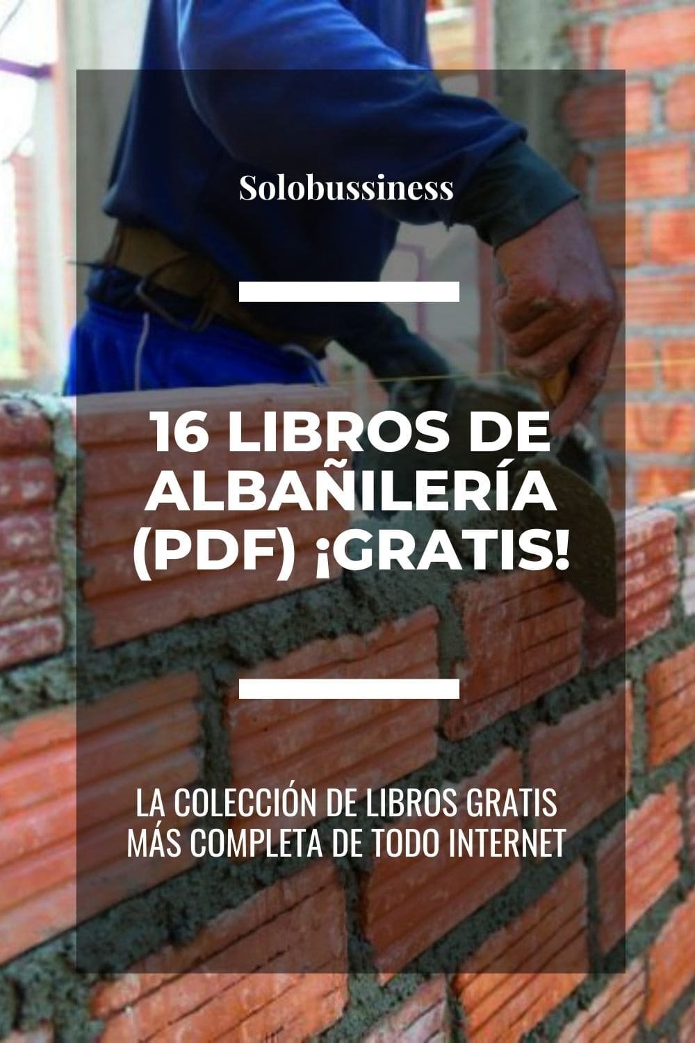 Libros de Albañilería en formato pdf