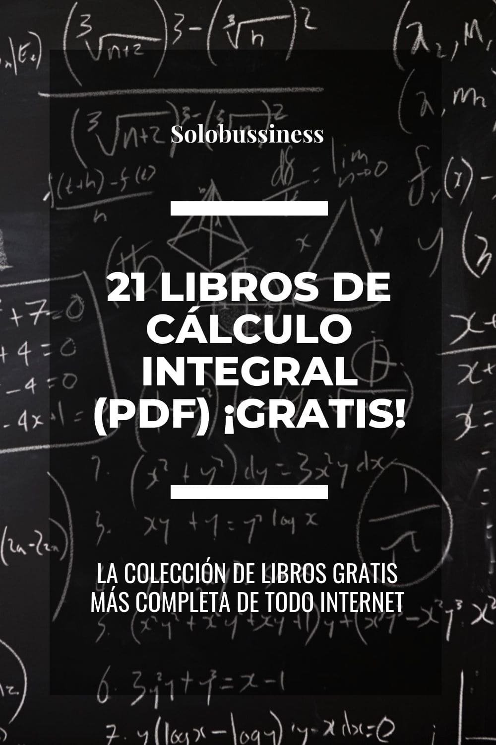 Libros de Cálculo Integral en formato pdf