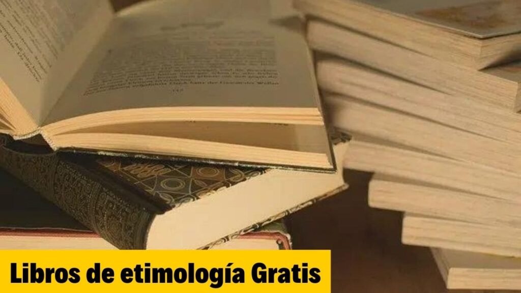 Libros de etimología Gratis