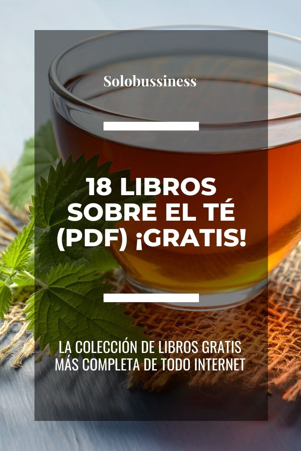 Libros sobre el Té en formato pdf